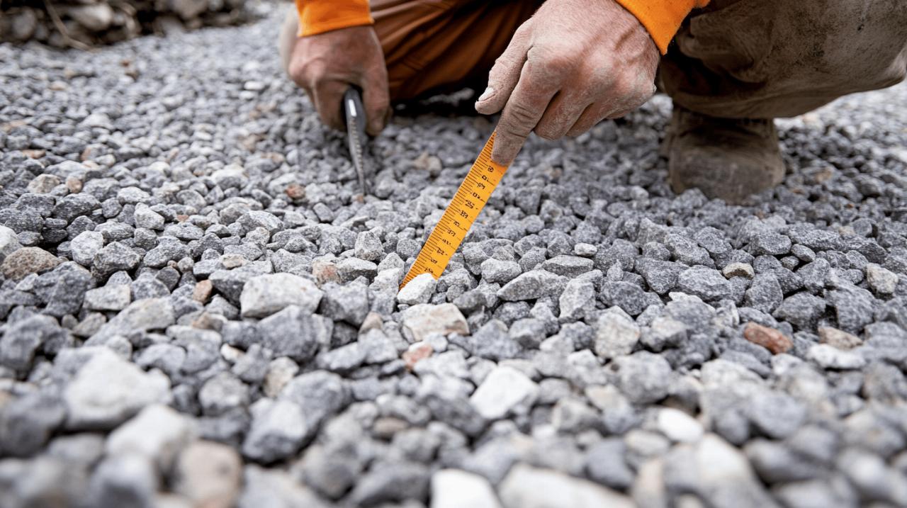 Guide complet : Les epaisseurs de gravier recommandees pour une allee durable
